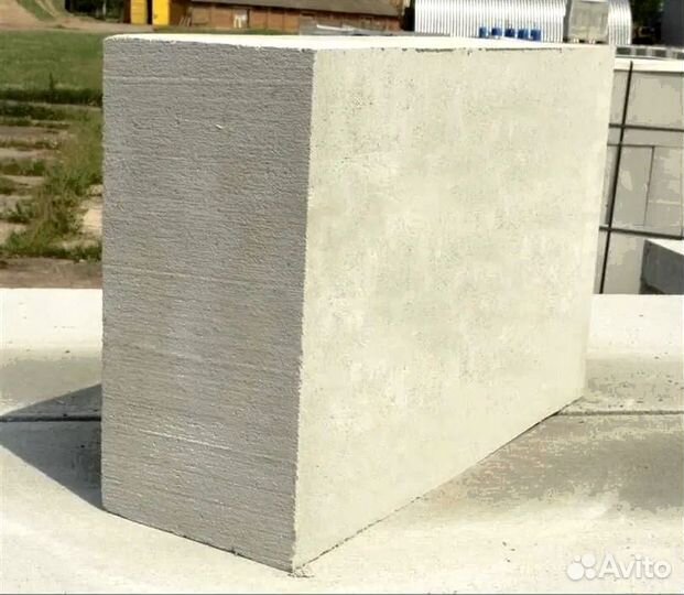 Газоблок 100х250х600