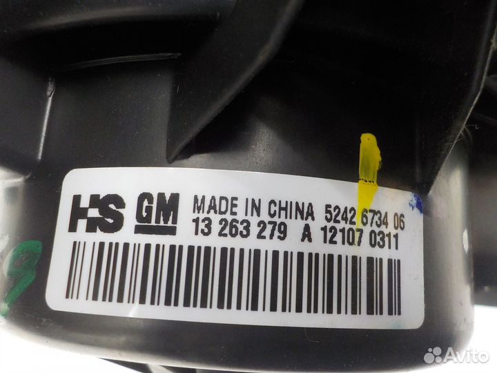 Мотор печки Opel Insignia 2008