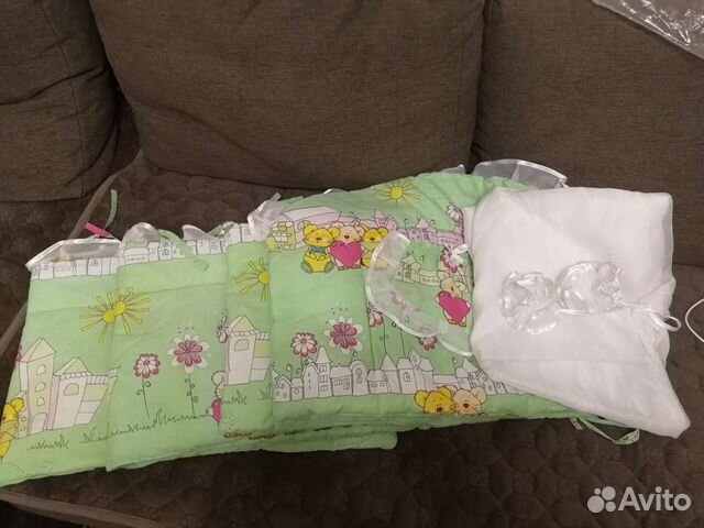 Балдахин+бортики в кроватку