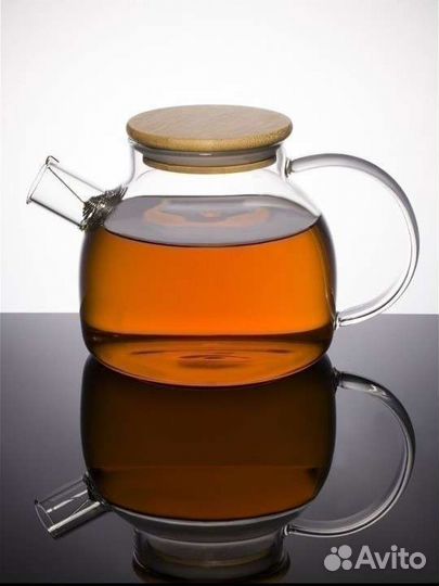 Новый чайник заварочный стеклянный