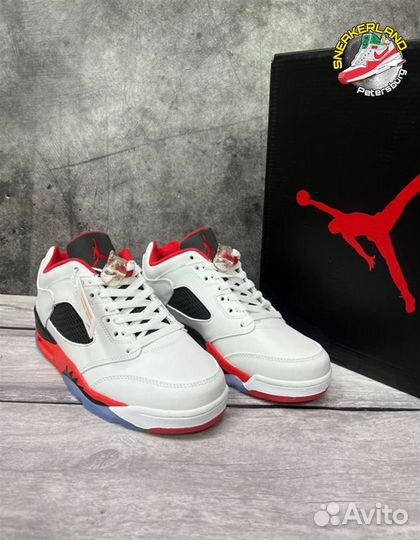 Air Jordan 5 Low Fire Red