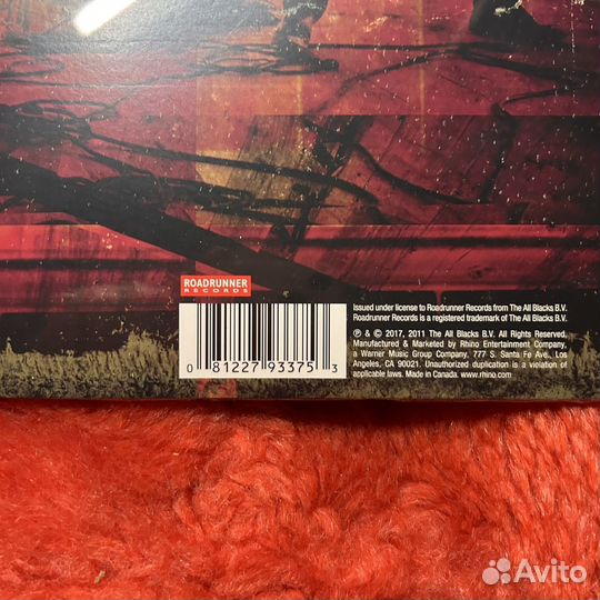 Винил Nickelback «Here And Now» США