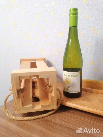 Ящик деревянный подарочный