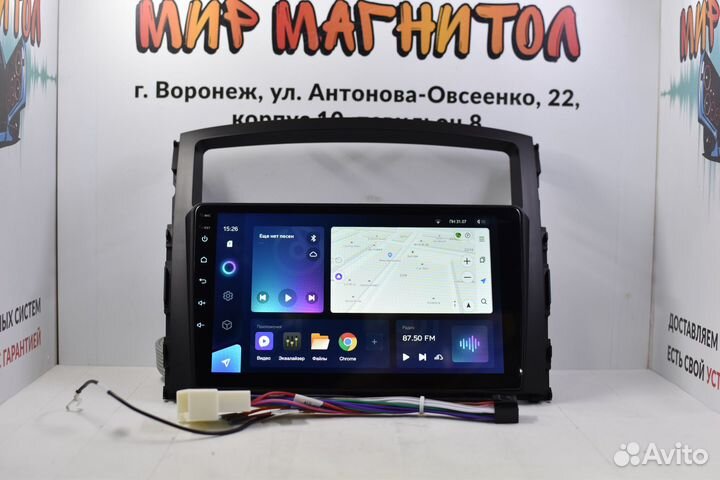 Автомагнитола Mitsubishi Pajero Teyes CC3L 4/32гб