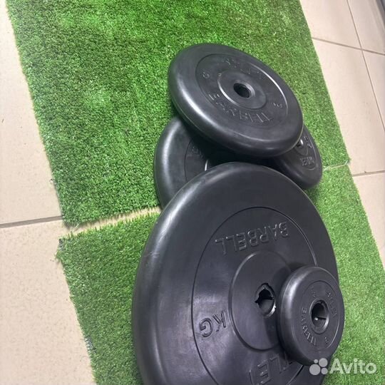 Диски обрезиненные