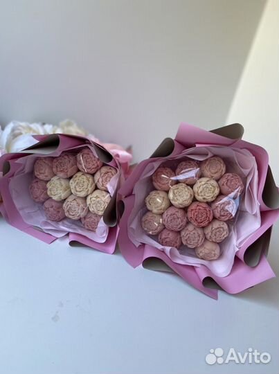 Шоколадные пионы