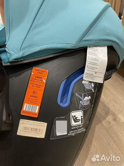 Автолюлька britax romer с базой isofix