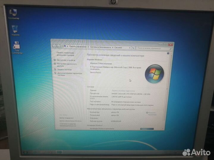 Системный блок HP