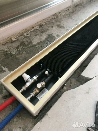 Встраиваемый (внутрипольный) конвектор