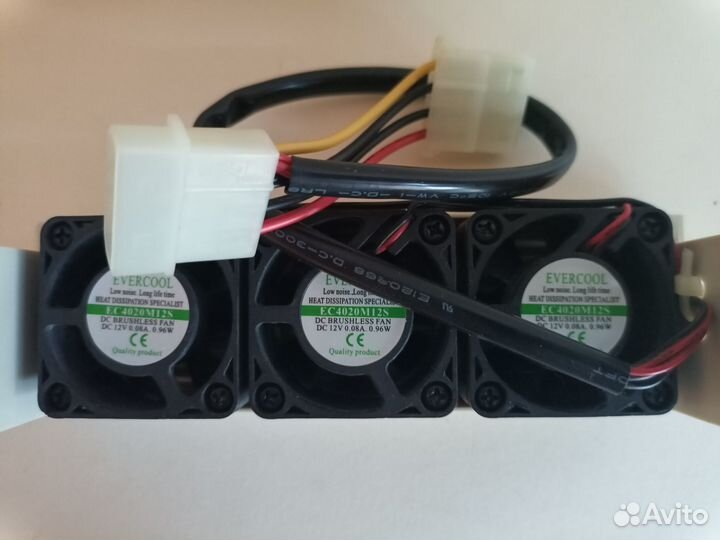 Кулер фронтальный в отсек 5,25