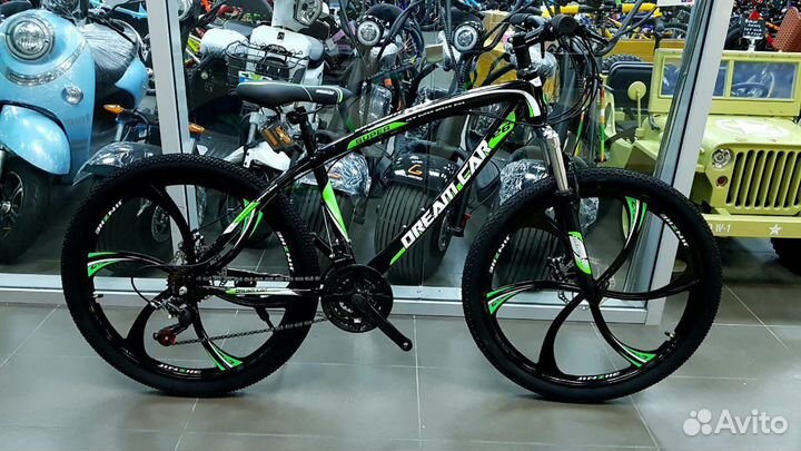 Скоростной велосипед на Литых дисках