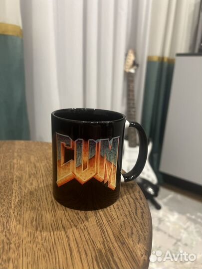 Кружка doom cum мем