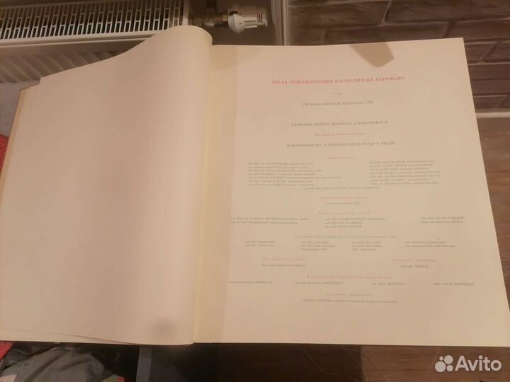 Atlas Ceskoslovenské Socialistické Republiky 1966