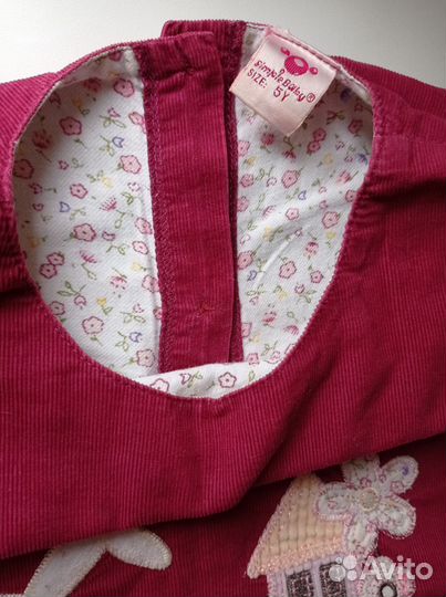 Красивые платья из микровельвета, 98-104