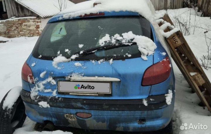 Peugeot 206 на запчасти Разбор пежо 206