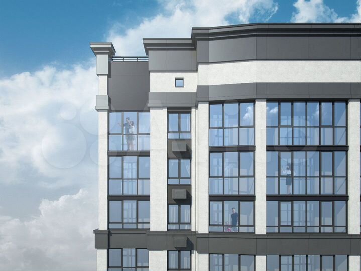 1-к. квартира, 43,3 м², 7/18 эт.