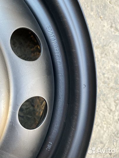 Штампованные диски r15