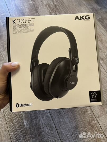 Наушники студийные Bluetooth AKG K361-BT новые