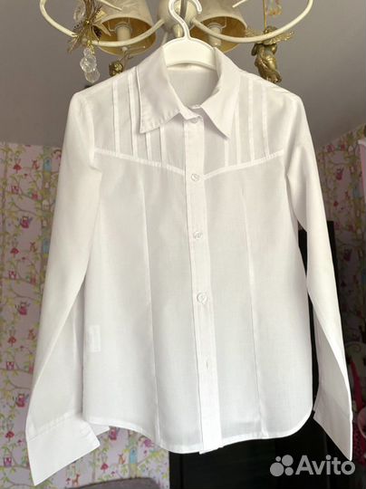 Блузки школьные 140-146