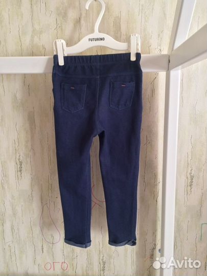 Джегинсы Kiabi, трегинсы GeeJay 86-92 размер