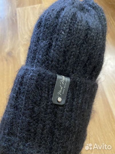 Женская шапка тыковка