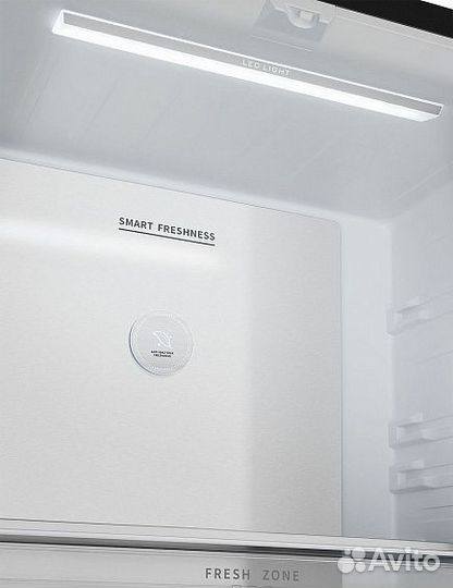 Холодильник weissgauff WCD 510 Built-in Inverter NoFrost Dark Inox