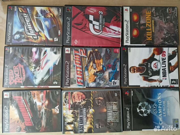 Игры для sony PS2
