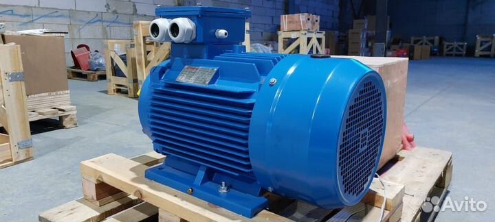 Электродвигатель аир 160S2 15кВт 3000об новый