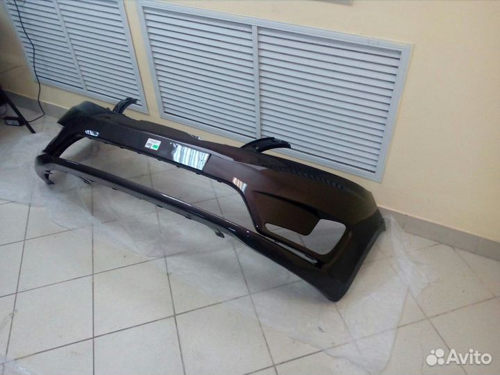 Бампер передний Kia Rio III в цвете Кофейный