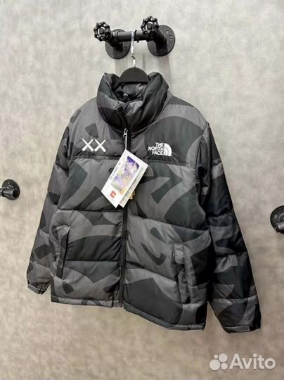 Куртка the north face 700 kaws