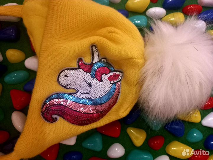 Шапка зимняя для девочки