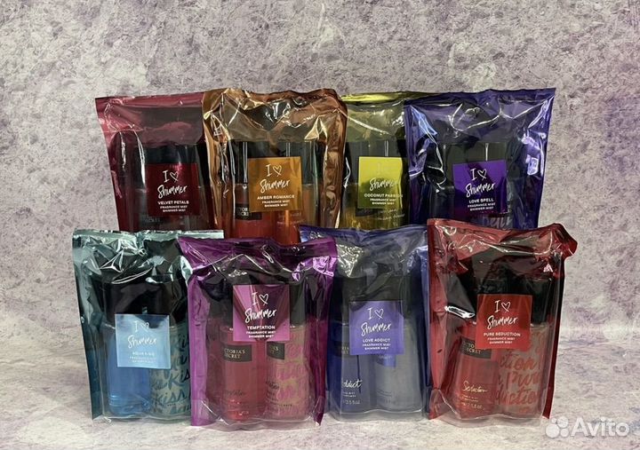 Victoria secret спрей для тела набор