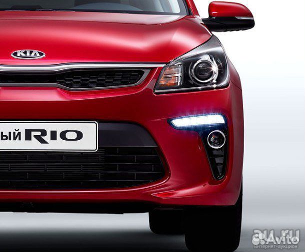 KIA RIO 4 2017-2020 противотуманки и дхо