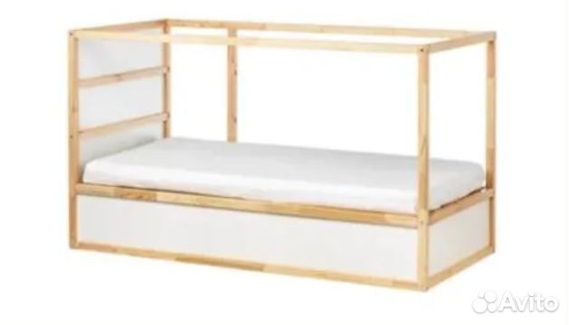 Кровать чердак детская IKEA Kura (Кюра)