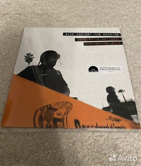 Rage Against The Machine Democratic 2000 LP