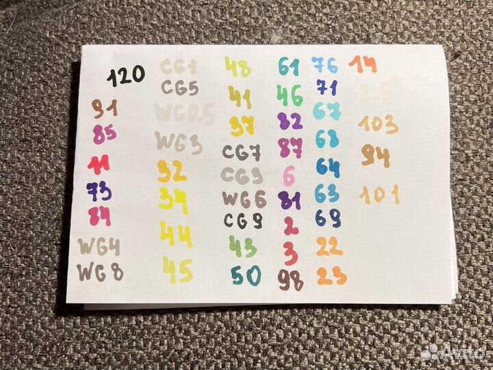 Маркеры touch