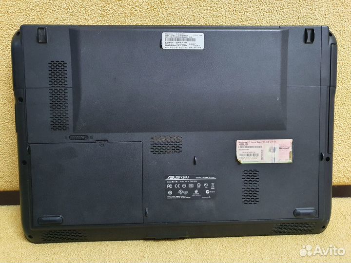 Ноутбук Asus K50AF на разбор