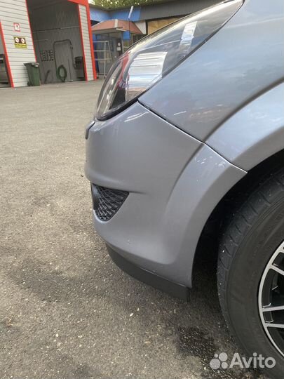 Бампер передний на Opel astra h. Передний