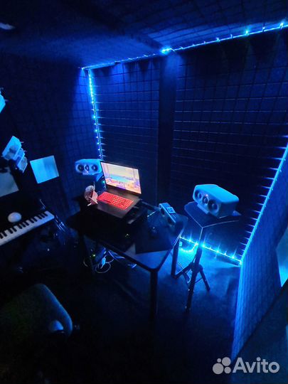 Акустическая звукоизоляционная кабина 2x2x2 метра