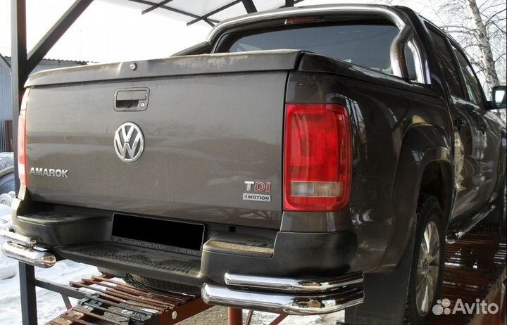 Обвес. Полированная нержавеющ. сталь Фольц. Амарок