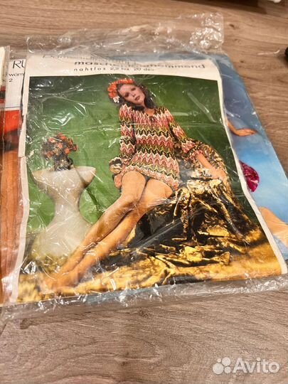 Чулки 80х годов Франция и Германия