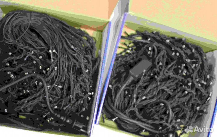 Гирлянда бахрома 25м