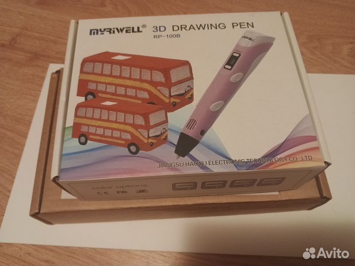 3d ручка myriwell RP-100B