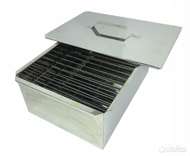 Коптильня двухъярусная с поддоном, 380*280*170 см