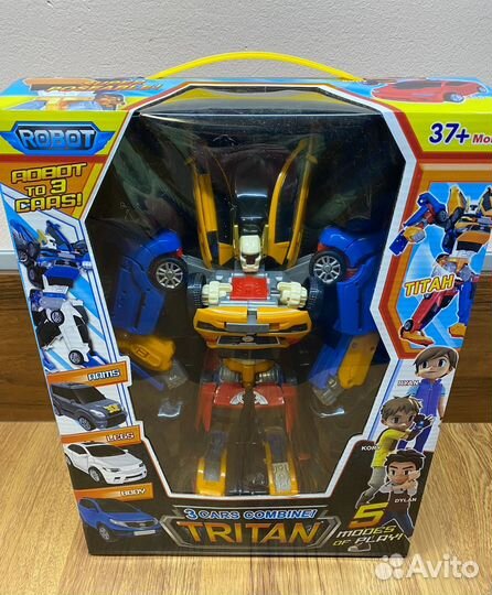 Тобот тритан трансформация 3 в 1 А