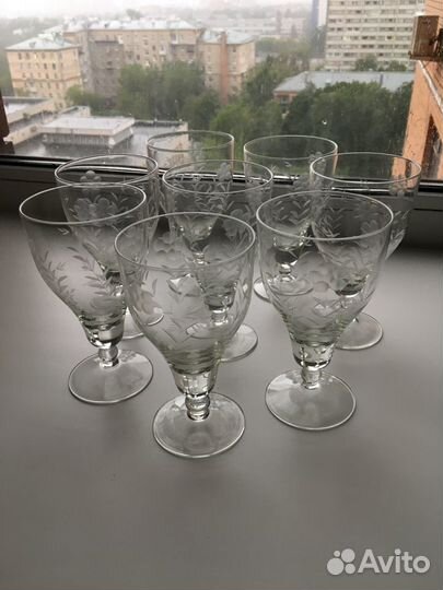 Фужеры стекло СССР