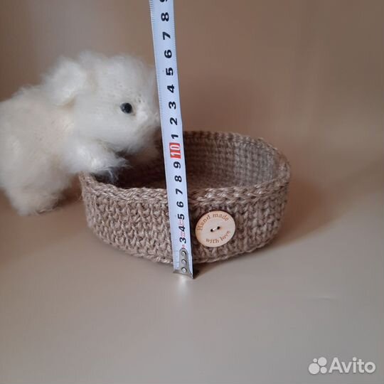 Вязаный зайчик