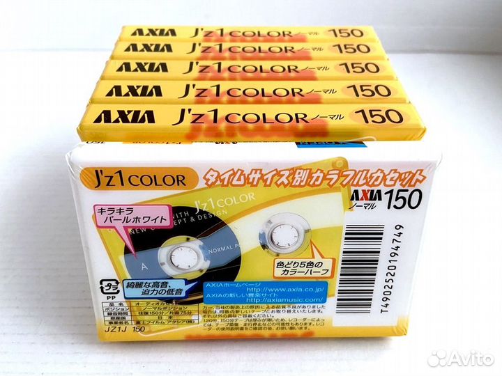 Аудиокассета кассета Axia Fuji J'z 1 150 - 2000 г