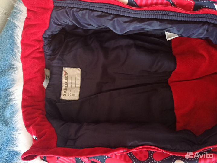 Зимний комбинезон для девочки Kerry рост 92