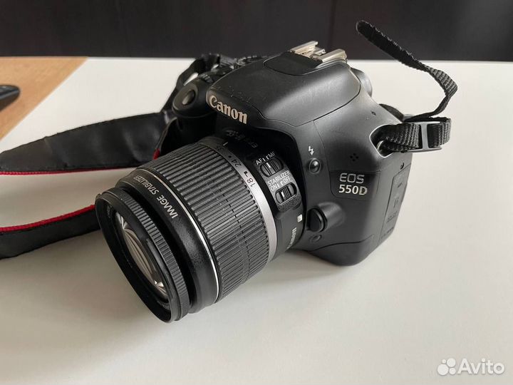 Canon EOS 550d kit 18-55
